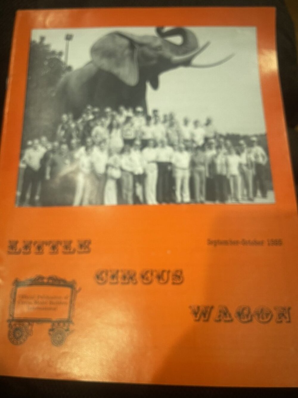 Little Circus Wagon; September-October 1985; Circus Model Builders International